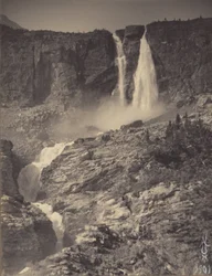 Chutes jumelles, vallée de Yoho